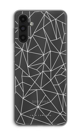 Geometric lines white