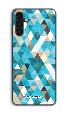 Coloured triangles blue