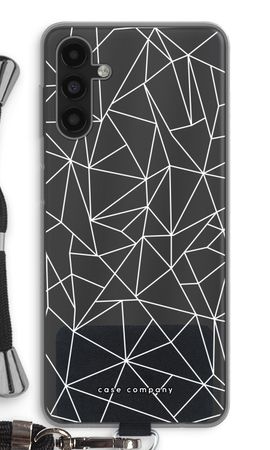 Geometric lines white