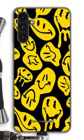 Melting smiley - Yellow