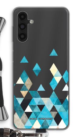 Coloured triangles blue