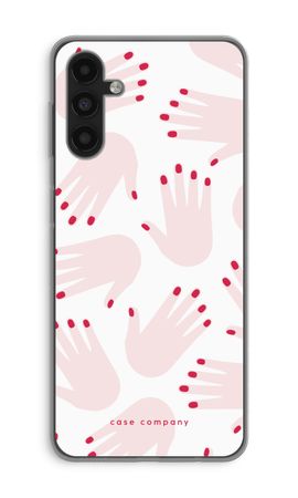 Hands pink