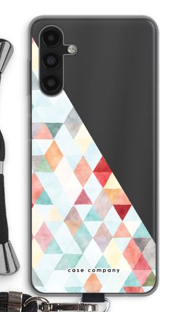 Coloured triangles pastel