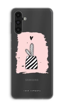 Black and white cactus