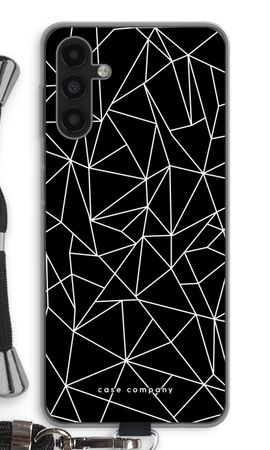 Geometric lines white