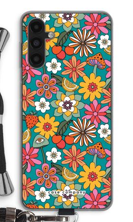 Retro Flowers N°2 - Blue