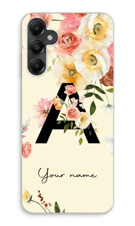 Flirty Flowers Monogram