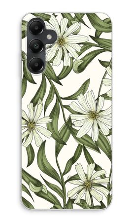 White flower pattern