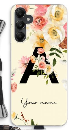 Flirty Flowers Monogram