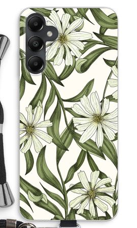 White flower pattern