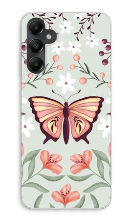 Butterfly in a floral world