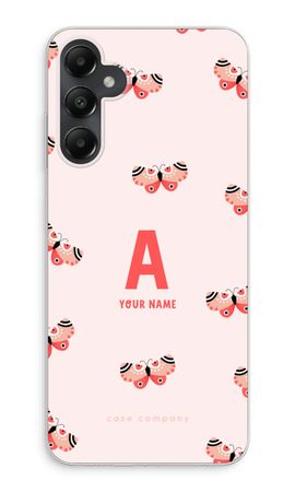Rosy Butterflies Monogram