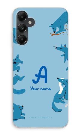 Playful Dogs Monogram