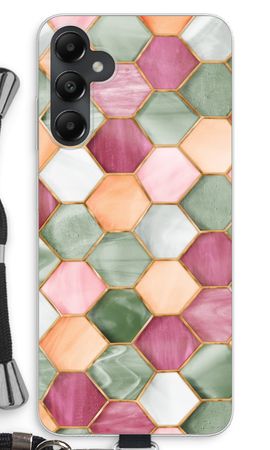 Hexagons in stained glass