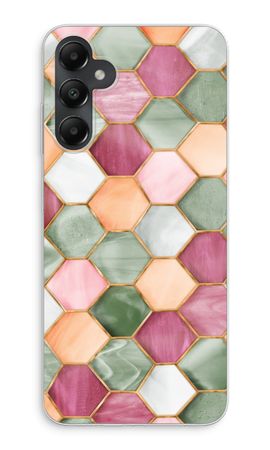 Hexagons in stained glass