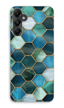 Hexagons in stained glass
