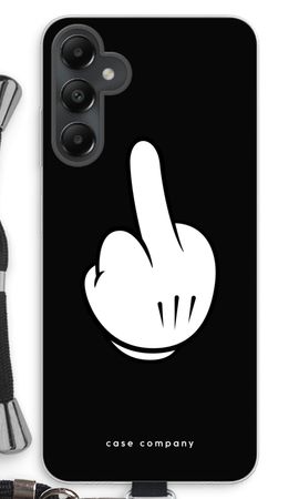 Middle finger black