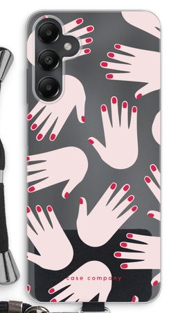 Hands pink