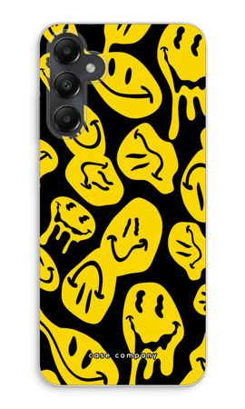 Melting smiley - Yellow