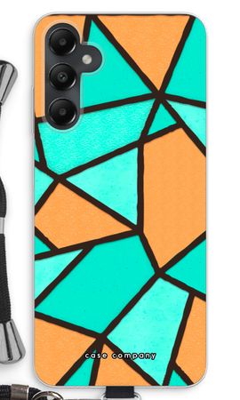 Stained glass - Orange