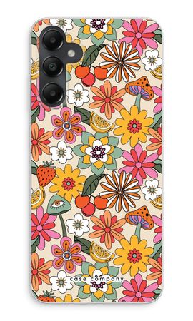 Retro Flowers N°2 - Yellow