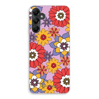 Retro Flowers - Purple