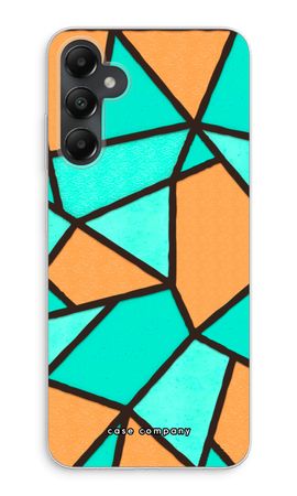 Stained glass - Orange