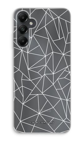 Geometric lines white