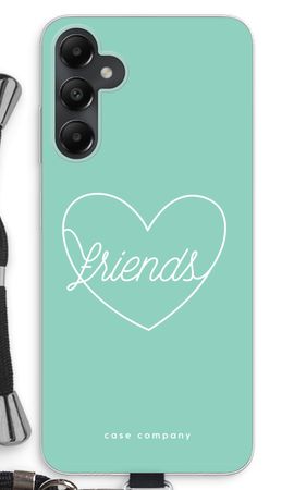 Friends heart pastel