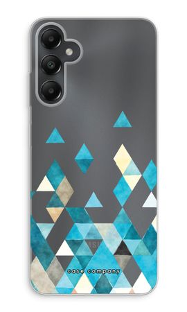 Coloured triangles blue