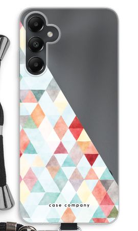 Gekleurde driehoekjes pastel