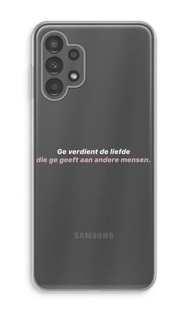 Ge verdient de liefde