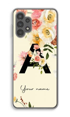 Flirty Flowers Monogram