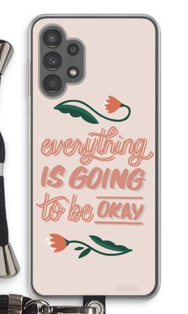 Optimistic flower girl