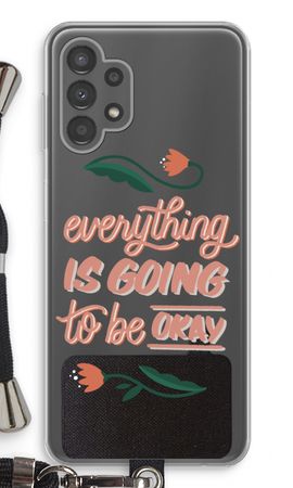 Optimistic flower girl