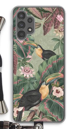 Tropical jungle toucan