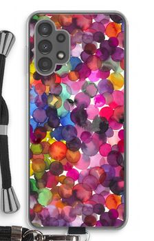 Points d'aquarelle superposés