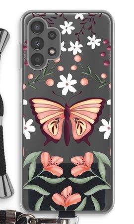 Butterfly in a floral world