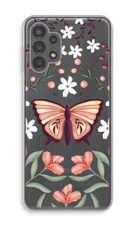 Butterfly in a floral world