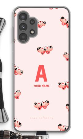 Rosy Butterflies Monogram