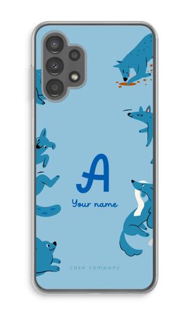 Playful Dogs Monogram