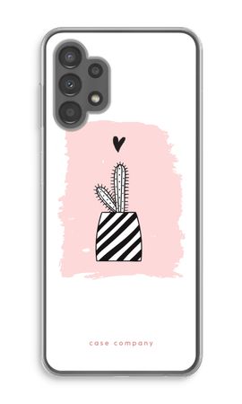 Black and white cactus
