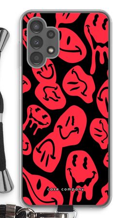 Melting Smiley - Red