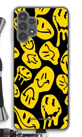 Melting smiley - Yellow