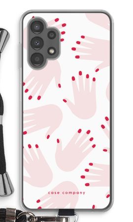 Hands pink