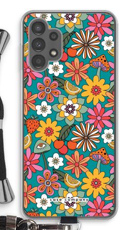 Retro Flowers N°2 - Blue