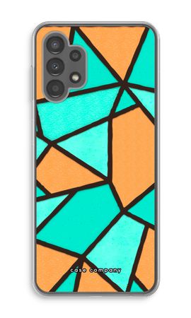 Stained glass - Orange