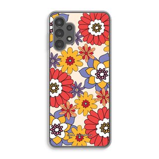 Retro Flowers - Yellow