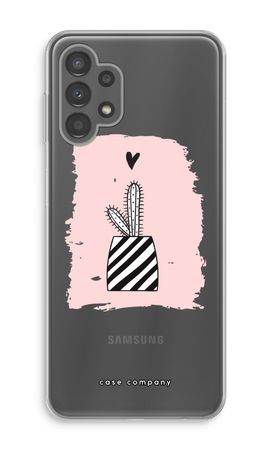 Black and white cactus