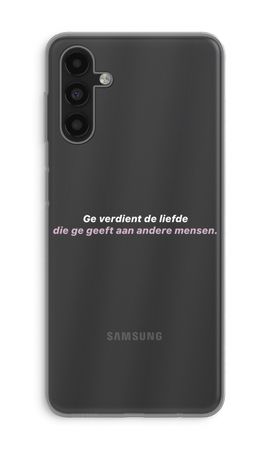 Ge verdient de liefde